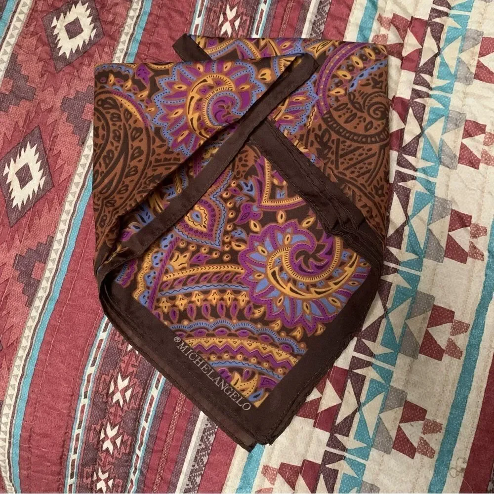 New Michelangelo Printed Scarf
